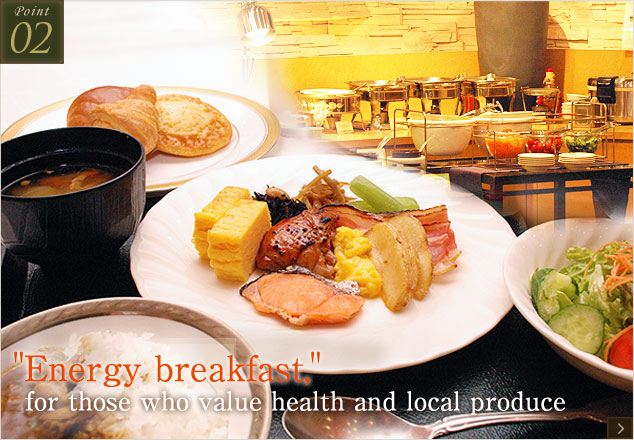 'Energy breakfast,' for those who value health and local produce